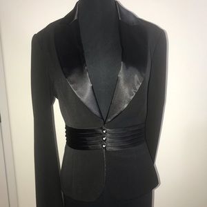 Cache Black Tuxedo Blazer